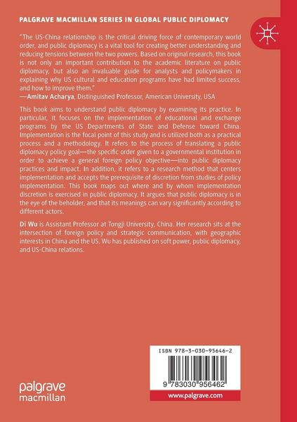 Produktbild: U.S. Public Diplomacy Towards China
