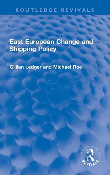 Produktbild: East European Change and Shipping Policy