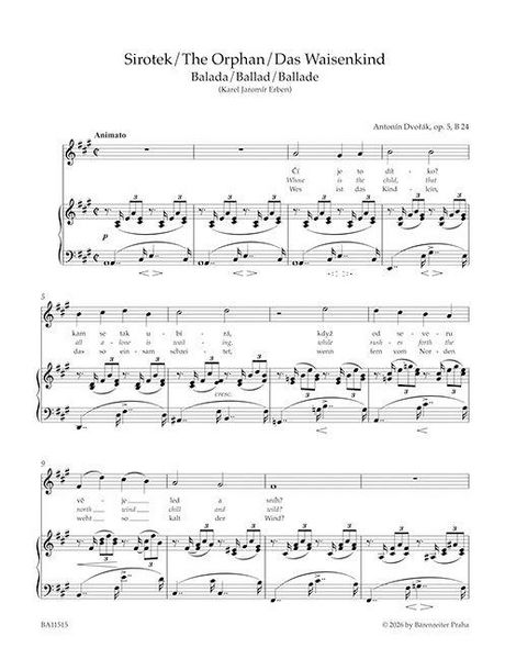 Produktbild: Lieder I f&uuml;r hohe Stimme
