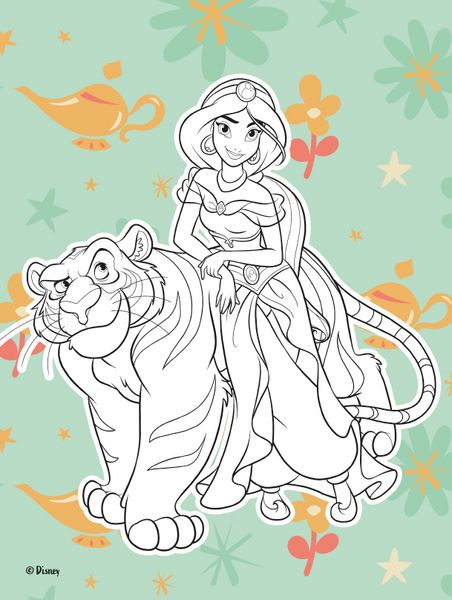 Produktbild: Disney Prinzessin: Malzauber - Mit bunten Nagelstickern!