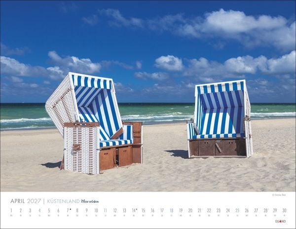 Produktbild: K&uuml;stenland Kalender 2027 - Meer erleben