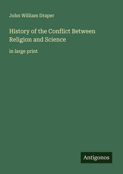 Produktbild: History of the Conflict Between Religion and Science