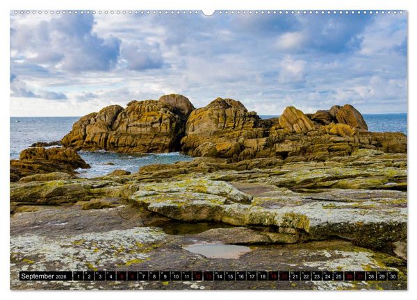 Produktbild: Bretagne - traumhaft sch&ouml;n! (Wandkalender 2026 DIN A2 quer), CALVENDO Monatskalender