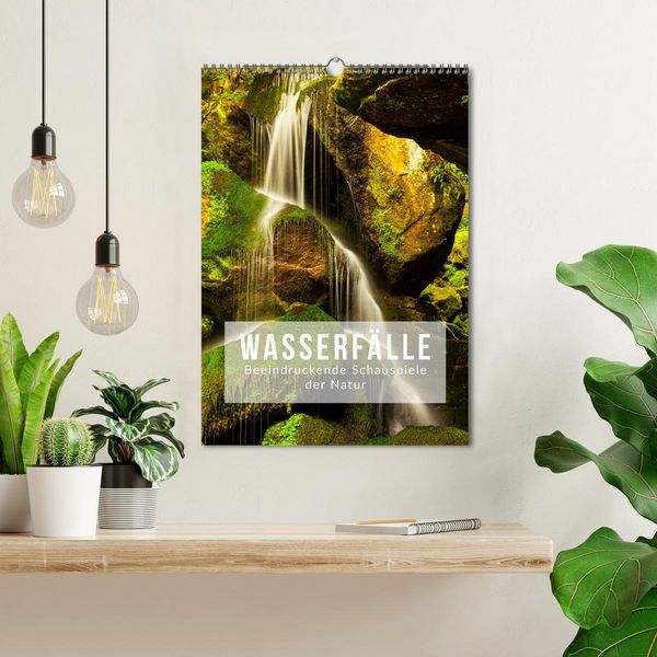 Produktbild: Wasserf&auml;lle. Beindruckende Schauspiele der Natur (Wandkalender 2026 DIN A3 hoch), CALVENDO Monatskalender