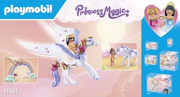 Produktbild: PLAYMOBIL 71361 Himmlischer Pegasus mit Regenbogen