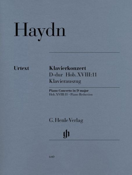Produktbild: Joseph Haydn - Klavierkonzert (Cembalo) D-dur Hob. XVIII:11