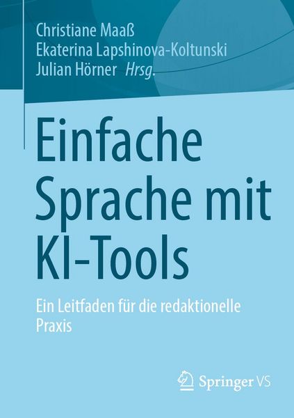 Produktbild: Einfache Sprache mit KI-Tools