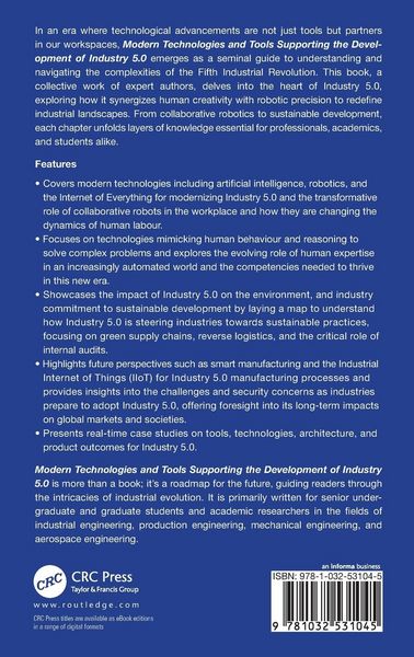 Produktbild: Modern Technologies and Tools Supporting the Development of Industry 5.0