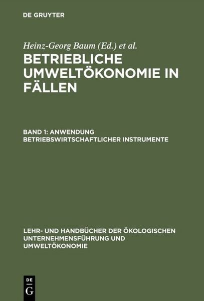 Produktbild: Anwendung betriebswirtschaftlicher Instrumente