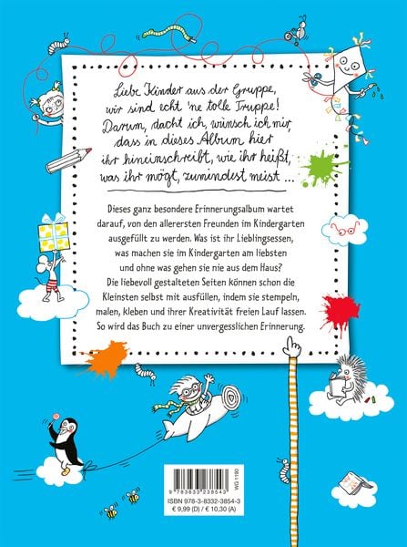 Produktbild: Meine Kindergartenfreunde &hellip; machen jeden Tag besonders!: Das Erinnerungsalbum f&uuml;r die ersten Freunde
