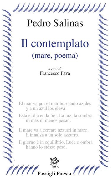 Produktbild: Il contemplato (mare, poema). Testo spagnolo a fronte