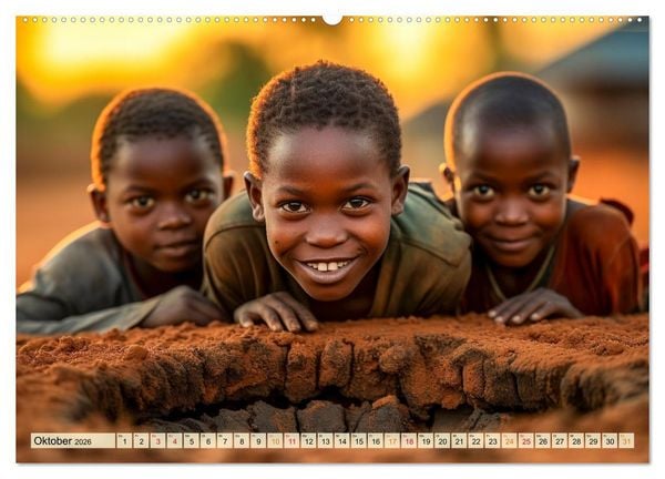 Produktbild: Kinder verzaubern uns (hochwertiger Premium Wandkalender 2026 DIN A2 quer), Kunstdruck in Hochglanz