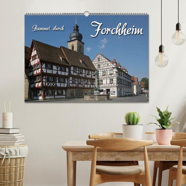 Produktbild: Bummel durch Forchheim (Wandkalender 2026 DIN A2 quer), CALVENDO Monatskalender