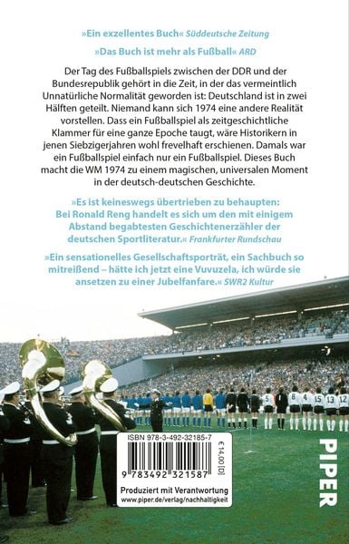 Produktbild: 1974 &ndash; Eine deutsche Begegnung