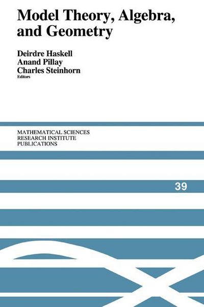 Produktbild: Model Theory, Algebra, and Geometry