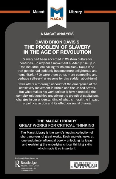 Produktbild: An Analysis of David Brion Davis's The Problem of Slavery in the Age of Revolution, 1770-1823
