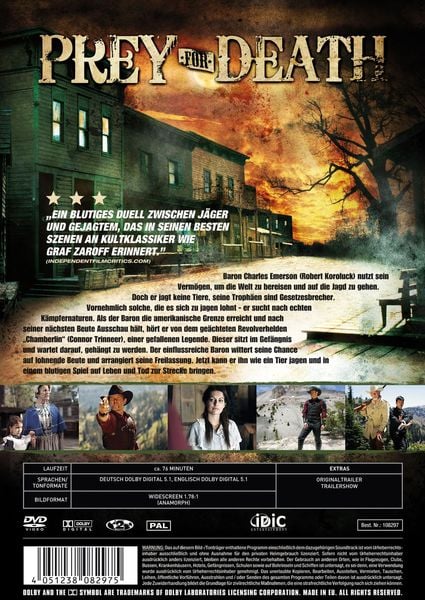 Produktbild: Prey for Death