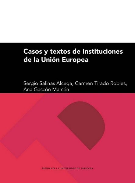 Produktbild: Tirado Robles, C: Casos y textos de instituciones de la Uni&oacute;