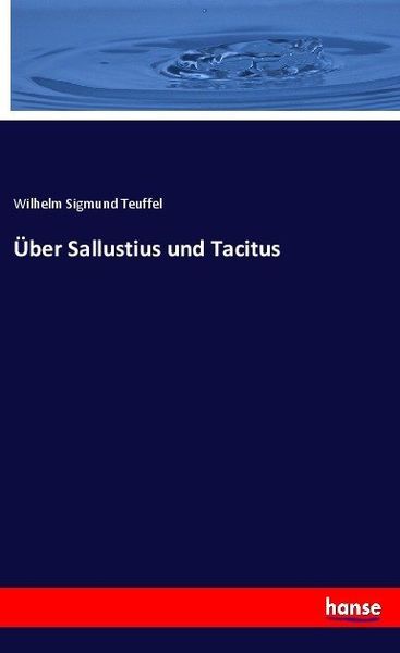 Produktbild: &Uuml;ber Sallustius und Tacitus
