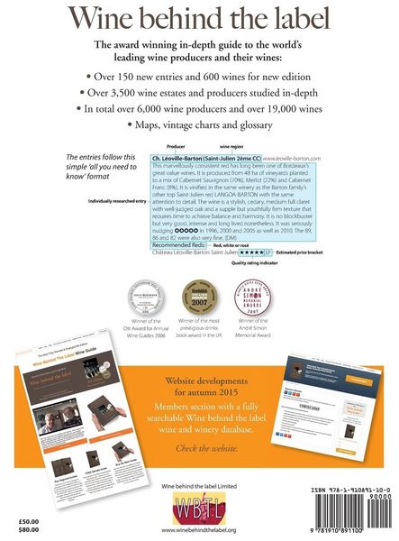 Produktbild: Wine behind the label 9th edition