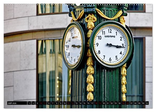 Produktbild: D&uuml;sseldorf - 300mm Perspektiven (Wandkalender 2026 DIN A2 quer), CALVENDO Monatskalender