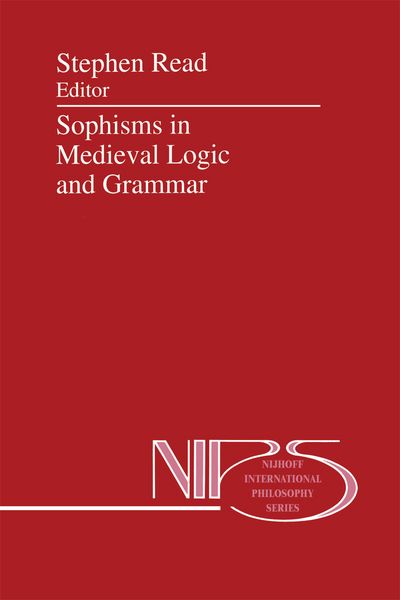 Produktbild: Sophisms in Medieval Logic and Grammar