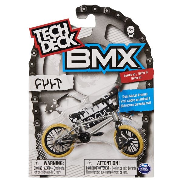 Produktbild: Tech Deck - BMX-Fingerfahrrad, authentisches Mini-BMX f&uuml;r Stunts, original Marken-Artwork, f&uuml;r Fingerakrobaten ab 6 Jahren, Zufallsauswahl