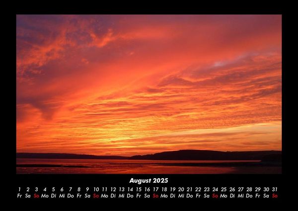 Produktbild: Sonnenuntergang 2025 Fotokalender DIN A3