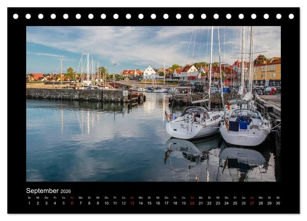 Produktbild: Die Farben Bornholms (Tischkalender 2026 DIN A5 quer), CALVENDO Monatskalender