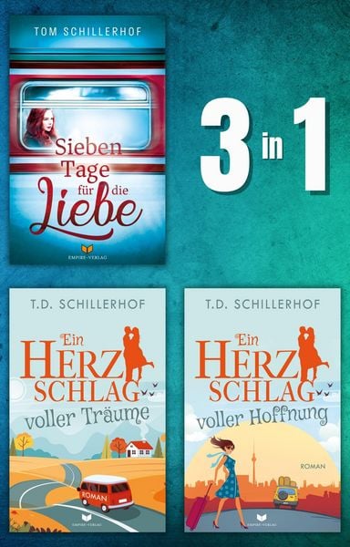 Produktbild: Sieben Tage f&uuml;r die Liebe, Ein Herzschlag voller Tr&auml;ume, Ein Herzschlag voller Hoffnung