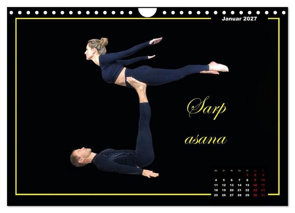 Produktbild: Yoga - Asana (Wandkalender 2027 DIN A4 quer), CALVENDO Monatskalender