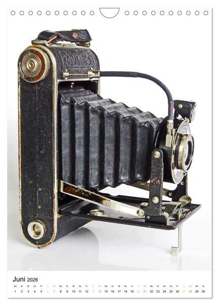 Produktbild: Balgenkameras - Analoge Fotoapparate mit Charme (Wandkalender 2026 DIN A4 hoch), CALVENDO Monatskalender