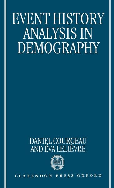 Produktbild: Event History Analysis in Demography