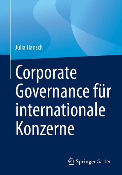 Produktbild: Corporate Governance f&uuml;r internationale Konzerne