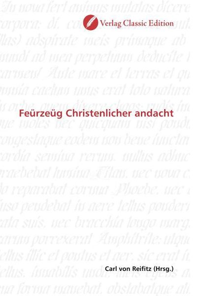 Produktbild: Fe&uuml;rze&uuml;g Christenlicher andacht