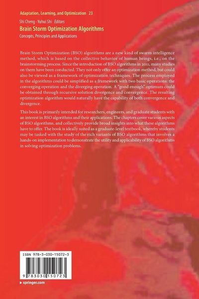 Produktbild: Brain Storm Optimization Algorithms