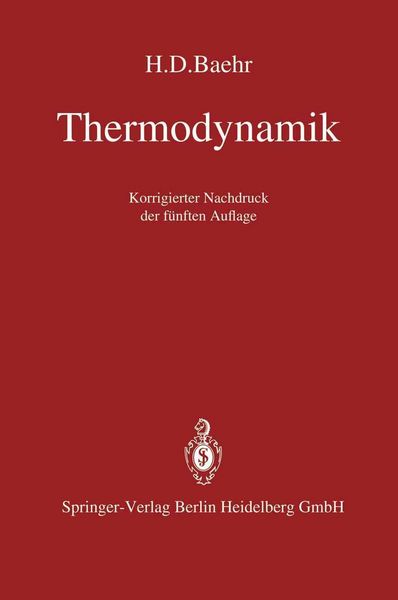 Produktbild: Thermodynamik