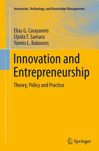 Produktbild: Innovation and Entrepreneurship