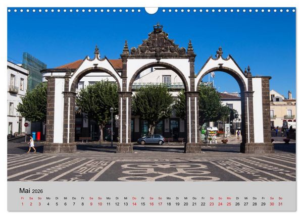 Produktbild: Azoren - S&atilde;o Miguel (Wandkalender 2026 DIN A3 quer), CALVENDO Monatskalender