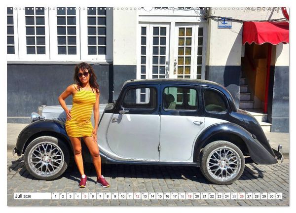 Produktbild: MG Classics - Britische Oldtimer in Kuba (Wandkalender 2026 DIN A2 quer), CALVENDO Monatskalender