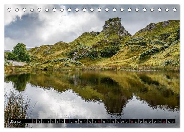 Produktbild: Schottland Farben und Licht (Tischkalender 2026 DIN A5 quer), CALVENDO Monatskalender