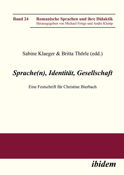 Produktbild: Sprache(n), Identit&auml;t, Gesellschaft