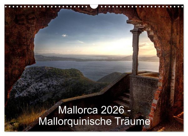 Produktbild: Mallorca 2026 - Mallorquinische Tr&auml;ume (Wandkalender 2026 DIN A3 quer), CALVENDO Monatskalender