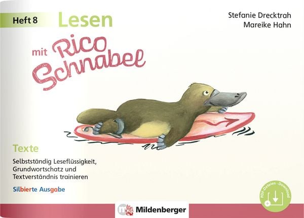 Produktbild: Lesen mit Rico Schnabel, Heft 8: Texte &ndash; silbierte Ausgabe
