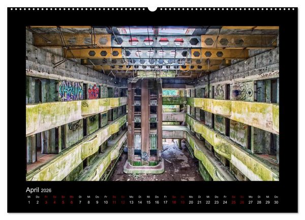 Produktbild: Morbider Charme - Vergessene Orte auf den Azoren - (hochwertiger Premium Wandkalender 2026 DIN A2 quer), Kunstdruck in Hochglanz