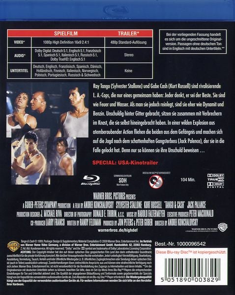 Produktbild: Tango & Cash