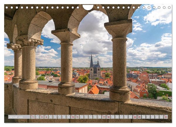 Produktbild: Quedlinburg - 1000 Jahre Geschichte im Harz (Wandkalender 2026 DIN A4 quer), CALVENDO Monatskalender