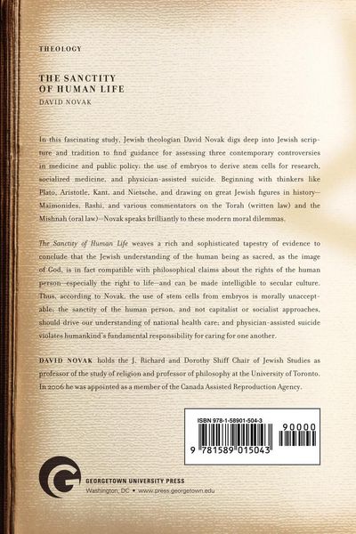 Produktbild: The Sanctity of Human Life