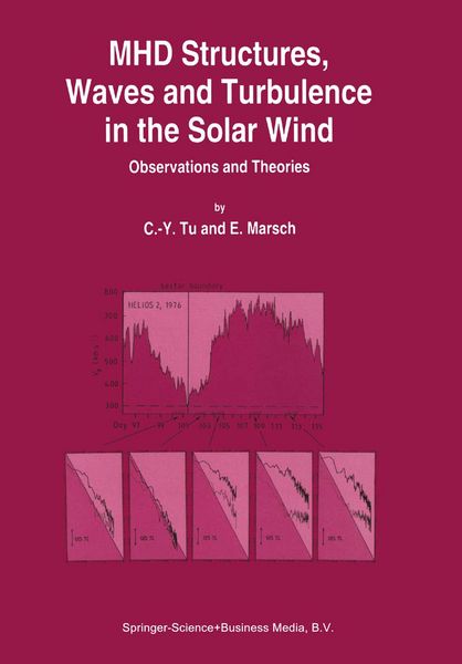 Produktbild: MHD Structures, Waves and Turbulence in the Solar Wind