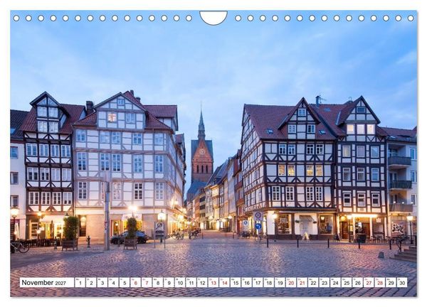 Produktbild: Hannover - Momente einer Reise (Wandkalender 2027 DIN A4 quer), CALVENDO Monatskalender